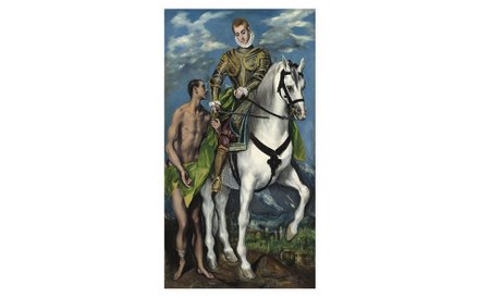 Święty Marcin z żebrakiem,1597–1599,