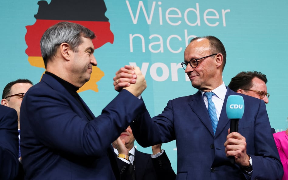 Friedrich Merz i Marcus Soeder