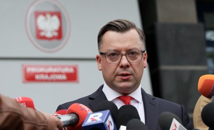 Rzecznik Prokuratury Krajowej Przemysław Nowak.