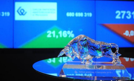 GPW: spore obroty i trzy wiedźmy”