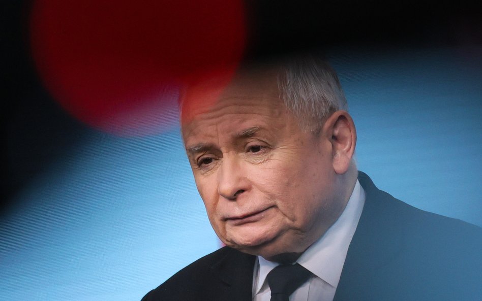 Prezes PiS Jarosław Kaczyński.