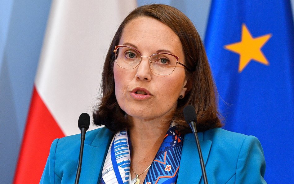 Minister finansów Magdalena Rzeczkowska