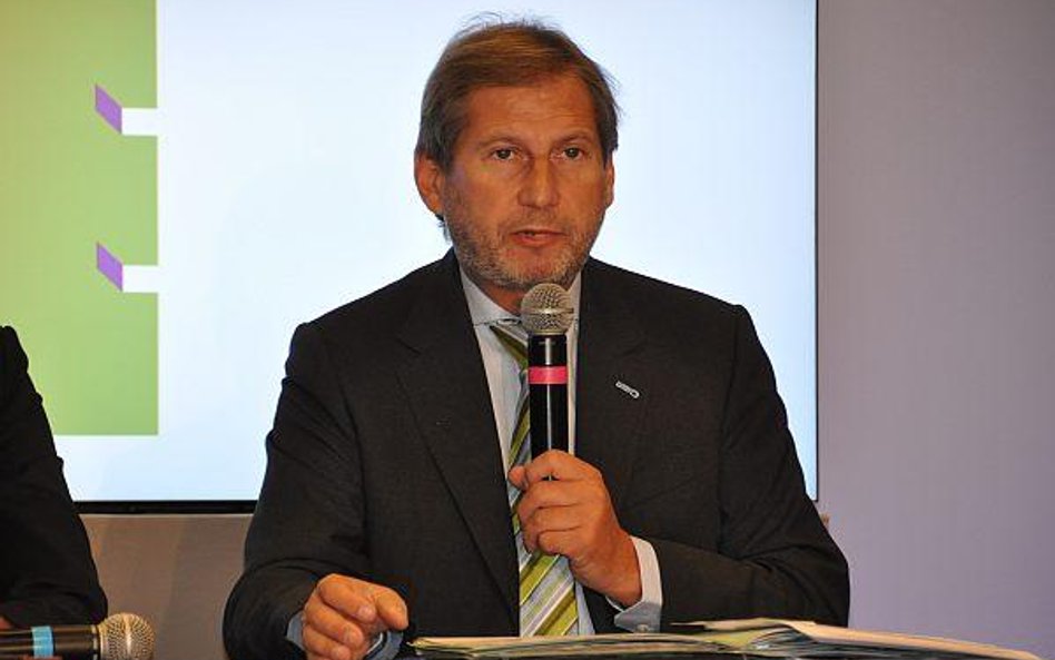 Johannes Hahn na III Forum Funduszy Europejskich w Warszawie