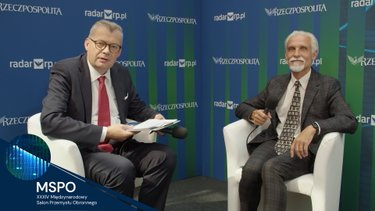 zdjęcie MSPO 2026 Adam Januszko, prezes zarządu Niewiadów Polska Grupa Militarna