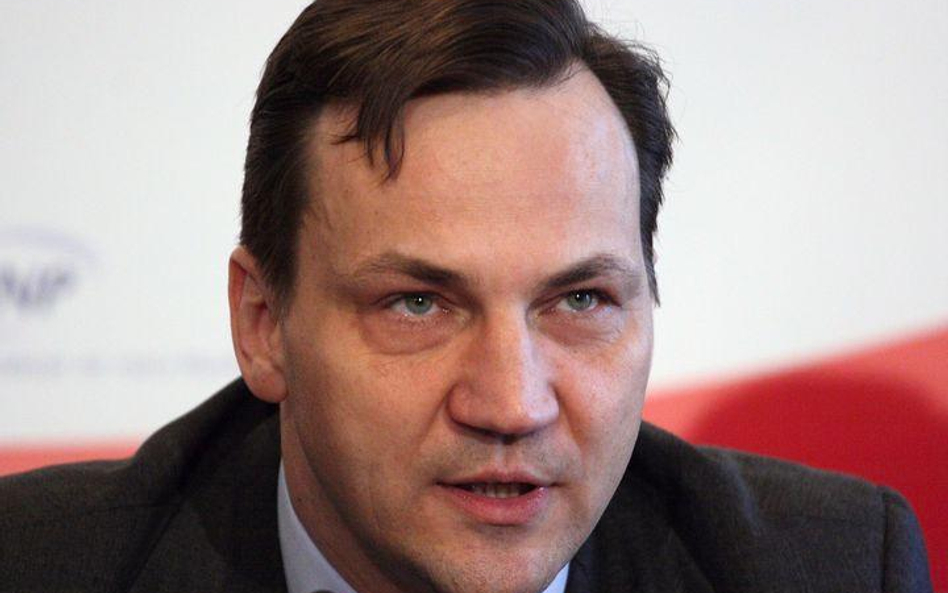 Minister spraw zagranicznych Radosław Sikorski