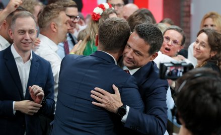 Wieczór wyborczy Rafała Trzaskowskiego