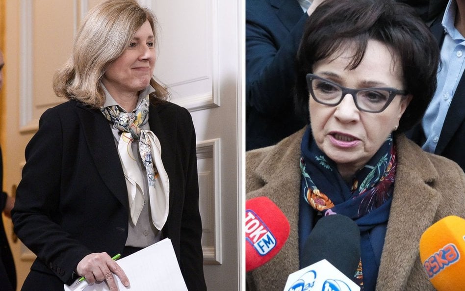 Vera Jourova i Elżbieta Witek