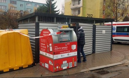 Łódź: Ciało noworodka w śmietniku. Policja poszukuje matki