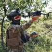 Ukraiński operator drona