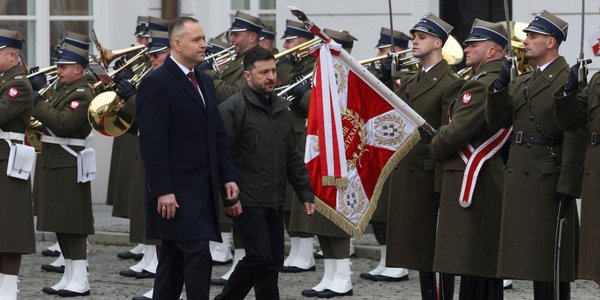 Kancelaria Zełenskiego: napięcie z Polską po odebraniu Orderu Orła Białego jeszcze wzrośnie