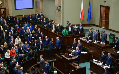 Sejm uczcił Piotra Szczęsnego. "Hańba" z ław PiS