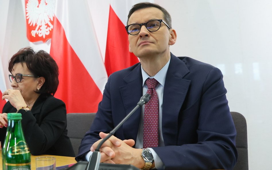 Mateusz Morawiecki na konsultacjach eksperckich Prawa i Sprawiedliwości "Powódź 2024 - przyczyny i s