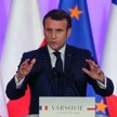"Francja nie chce nikomu udzielać lekcji". Macron pytany o praworządność w Polsce