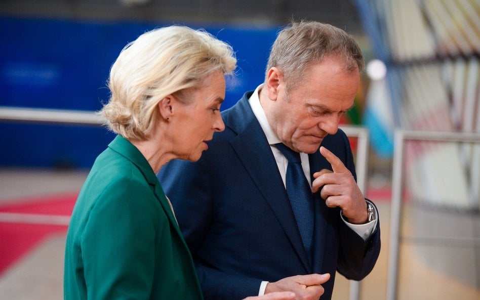 Ursula von der Leyen i Donald Tusk