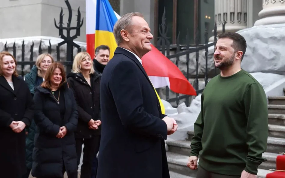 Po Kijowie (na zdjęciu Donald Tusk i Wołodymyr Zełenski) celami kolejnych wizyt zagranicznych polski