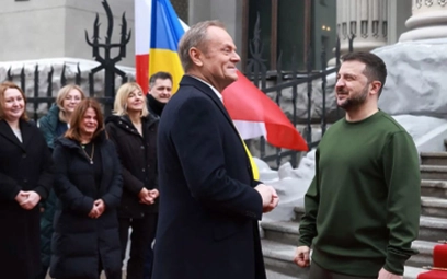Po Kijowie (na zdjęciu Donald Tusk i Wołodymyr Zełenski) celami kolejnych wizyt zagranicznych polski