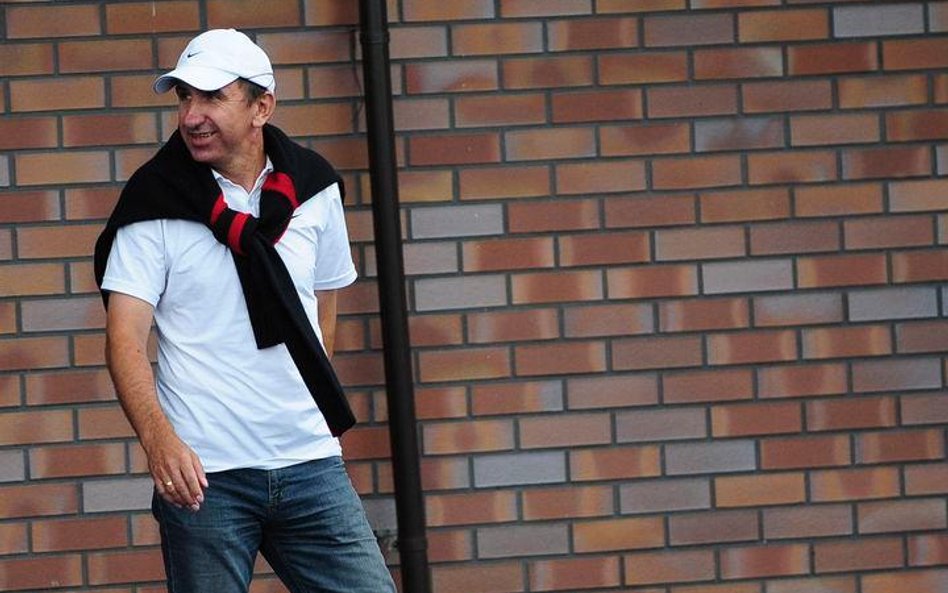 Trener Zawiszy Janusz Kubot