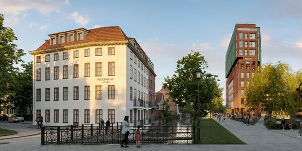 Wodopój w Gdańsku: apartamenty nad kanałem Raduni w historycznym centrum