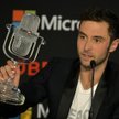 Zwycięzca tegorocznej Eurowizji, Szwed Mans Zelmerlöw