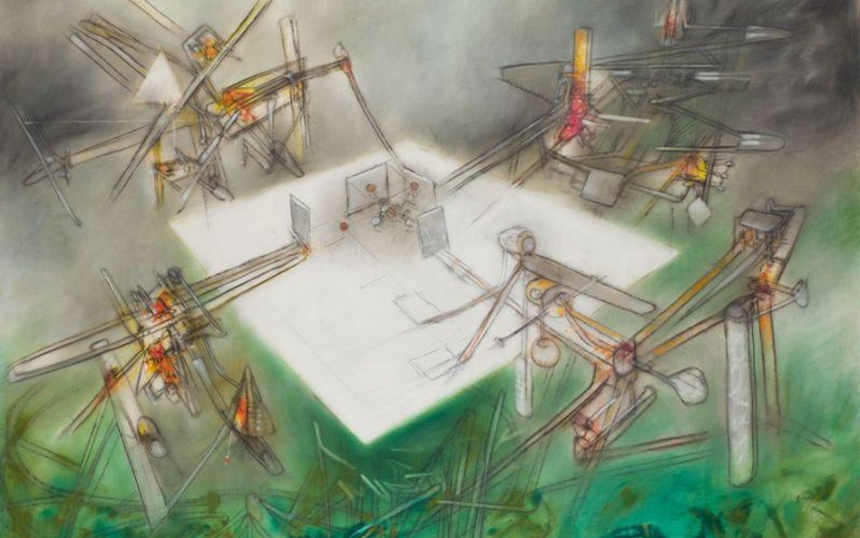 Enlevons les cartes HD Roberto Matta, Enlevons les cartes / Zbierzmy karty / Let’s Take the Cards, 1