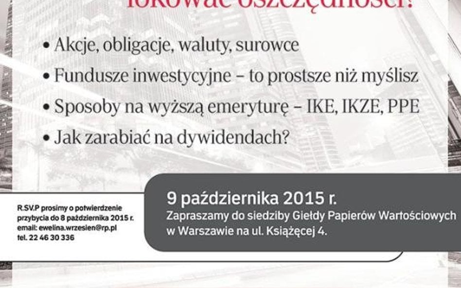 Zapraszamy na nasze Forum Inwestycyjne!