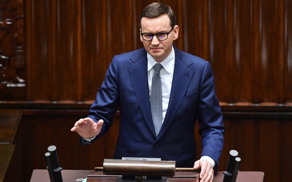 Premier Mateusz Morawiecki