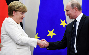Merkel poleci do Putina rozmawiać o Bliskim Wschodzie