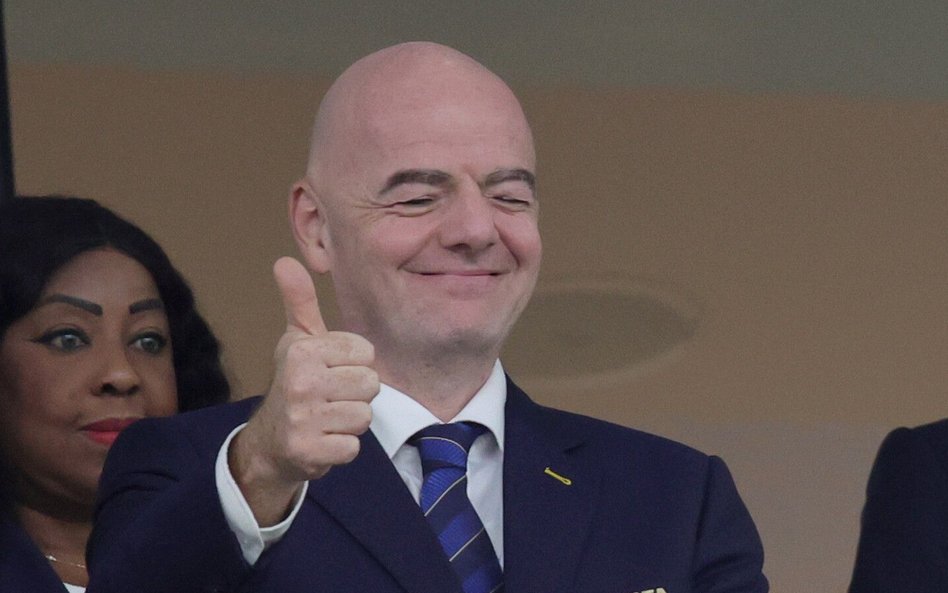 Prezydent FIFA Gianni Infantino