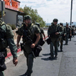 Oddział specjalny policji na ulicy w El Paso