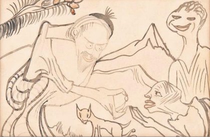 Rysunek Witkacego ma skandaliczną treść.