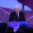 Prezes PiS Jarosław Kaczyński podczas konwencji programowej Prawa i Sprawiedliwości