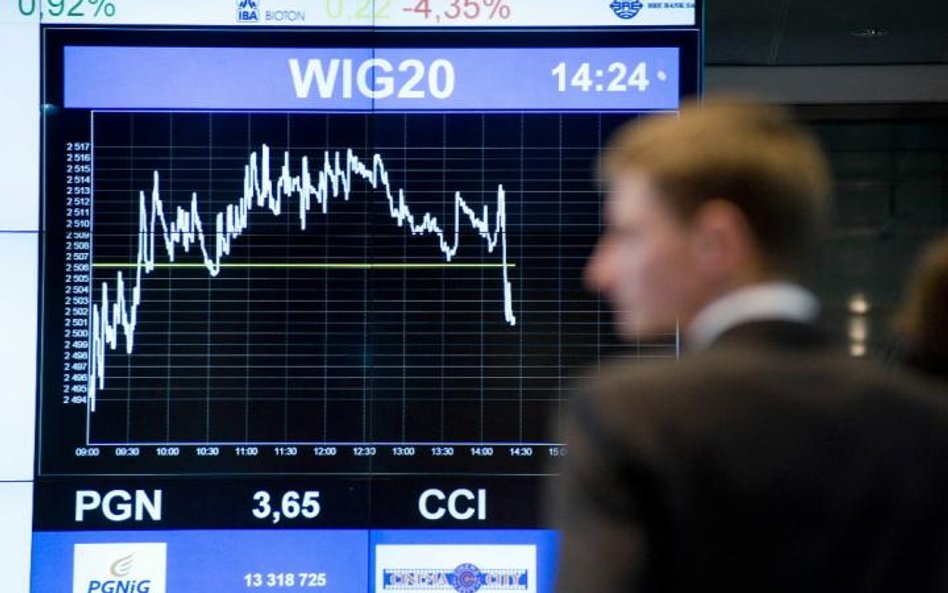 Głęboka przecena na GPW