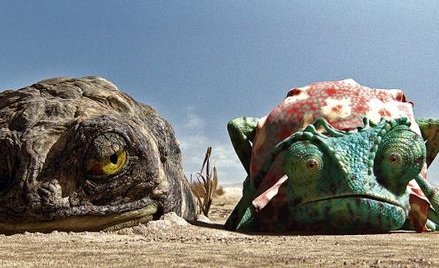 Kameleon Rango jest parodystyczną wersją samotnego kowboja