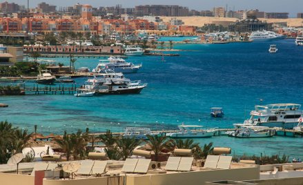 Port w Hurghadzie.