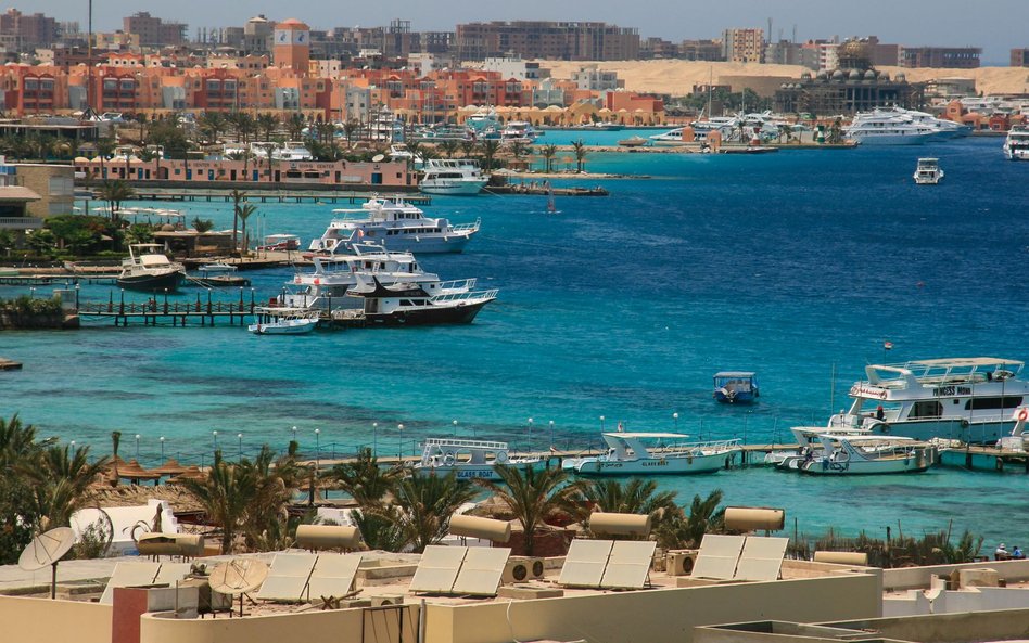 Port w Hurghadzie.