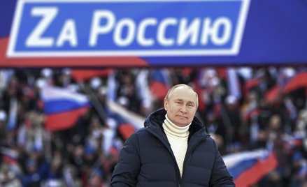 Wydaje się, że oprócz znanej osobistej ideologicznej obsesji Władimira Putina (na zdjęciu w czasie p