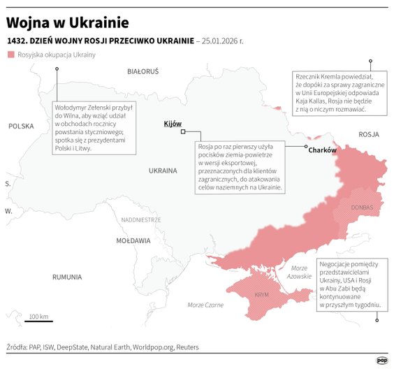 Tak wyglądała sytuacja na froncie w 1432 dniu wojny