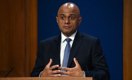 Sajid Javid, minister zdrowia Wielkiej Brytanii