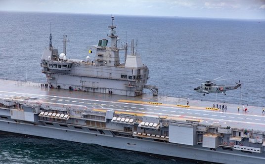 "Vikrant. Fot./Ministerstwo Obrony Indii."