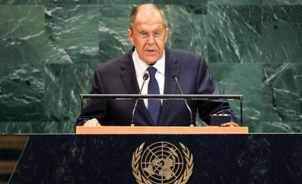 Minister spraw zagranicznych Rosji Siergiej Ławrow