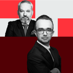 Michał Szułdrzyński, redaktor naczelny i Artur Bartkiewicz szef wydawców „Rzeczpospolitej”