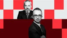 Michał Szułdrzyński, redaktor naczelny i Artur Bartkiewicz szef wydawców „Rzeczpospolitej”