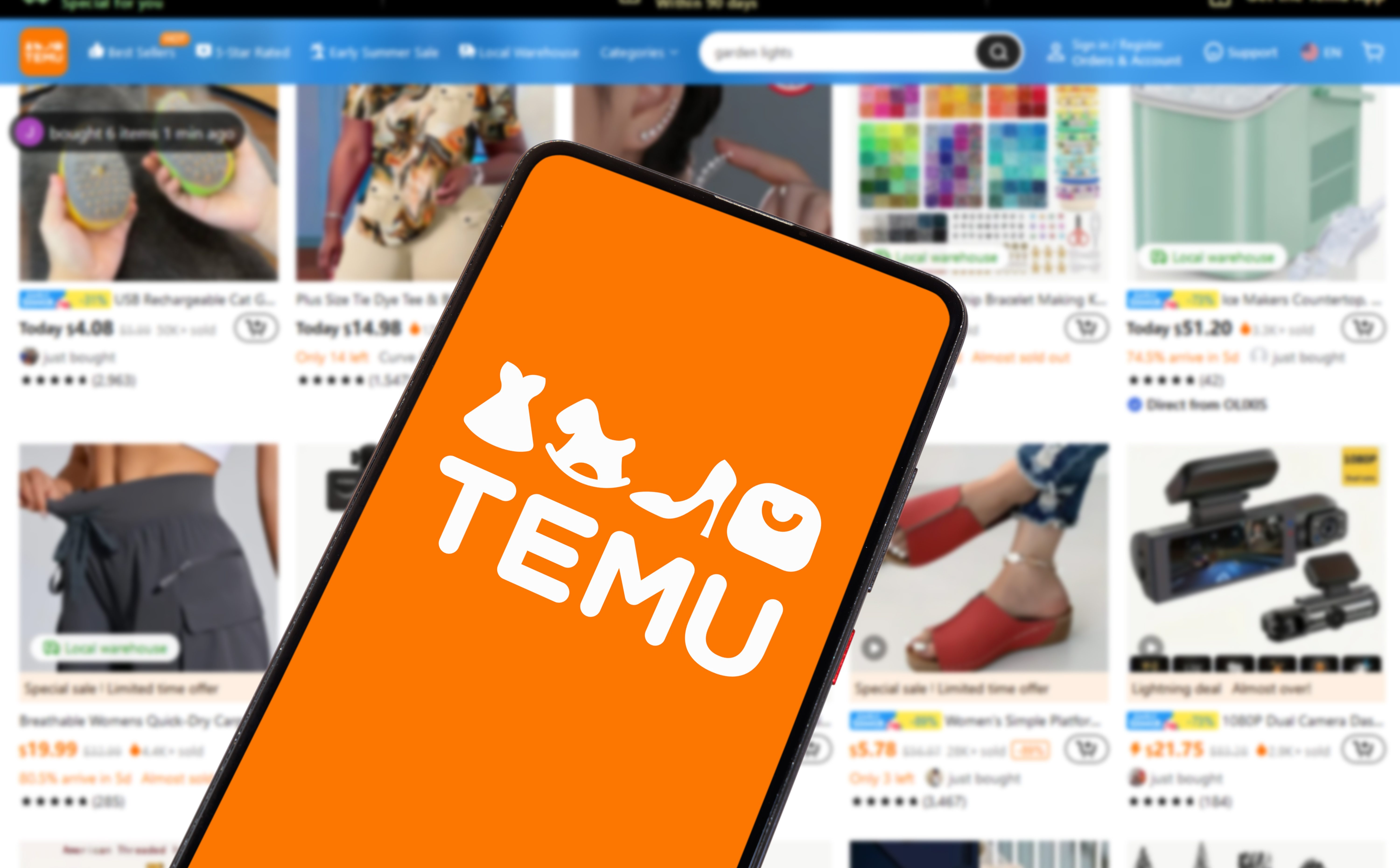 Zwodnicze promocje na Temu. UOKiK stawia zarzuty