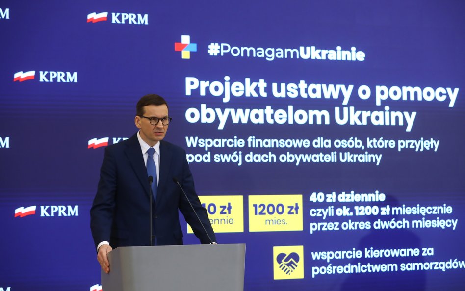 Premier Mateusz Morawiecki