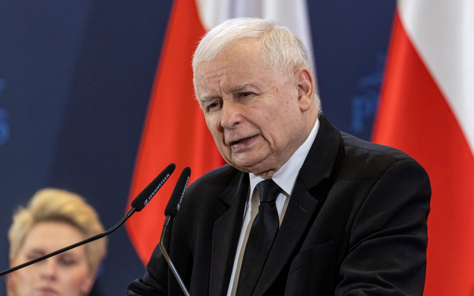 Prezes Prawa i Sprawiedliwości Jarosław Kaczyński