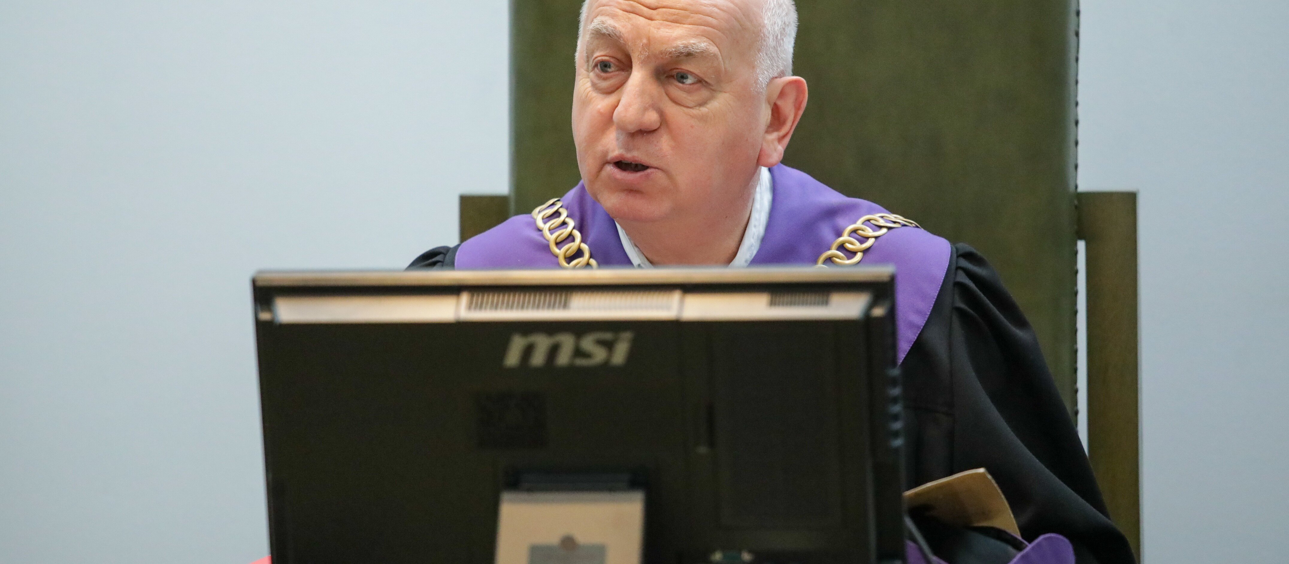 Gargamel Izby Odpowiedzialności Zawodowej Wiesław Kozielewicz żegna się z Sądem Najwyższym