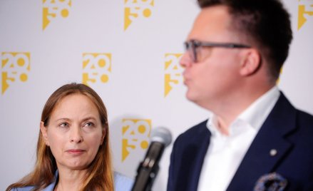 Katarzyna Pełczyńska-Nałęcz i Szymon Hołownia