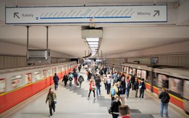 Pierwsze pociągi metra pojadą na całej trasie linii M1 (Kabaty – Młociny) zgodnie z rozkładem – ok. 