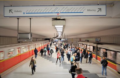Pierwsze pociągi metra pojadą na całej trasie linii M1 (Kabaty – Młociny) zgodnie z rozkładem – ok. 