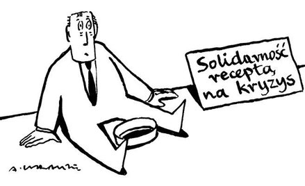 Komentarz rysunkowy. Recepta na kryzys